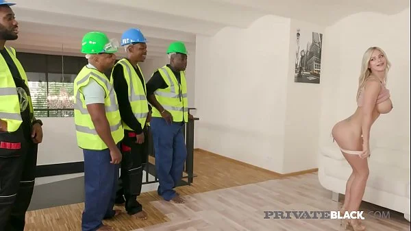 Wild Slut Nathaly Cherie Takes on Four Black Studs!