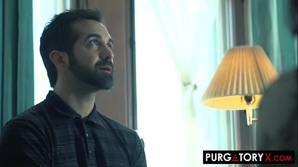 PURGATORYX Petite Lilly Hall deepthroats her priest