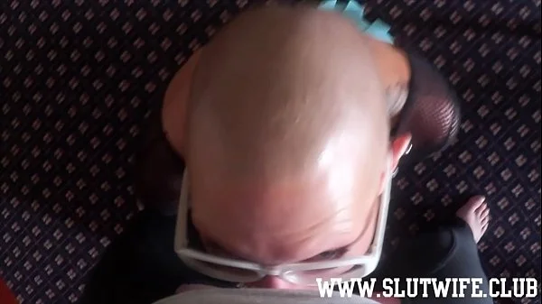 Submissive Bald Headed Slave Girl Vilja Enjoys A Rough Sloppy Facefuck