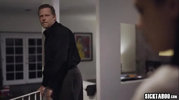 Teen latina babysitter fucked by a perverted house owner