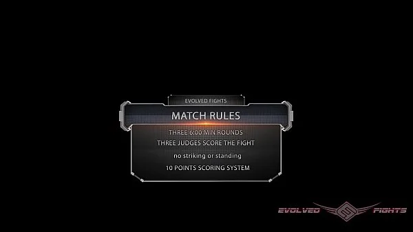 Ruckus and Bella Rossi both use lots of leggy holds to pin each other in this winner fucks loser naked wrestling match