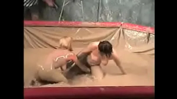 Retro Mud Wrestling