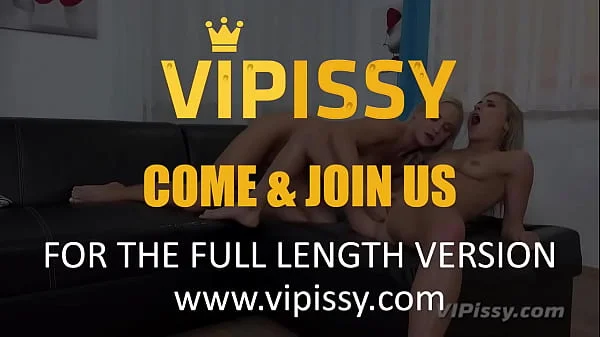 Blondes get drenched during yoga - Pissing Lesbians