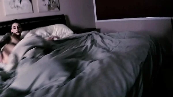 Goth Big StepSister Voyeur - FULL VIDEO