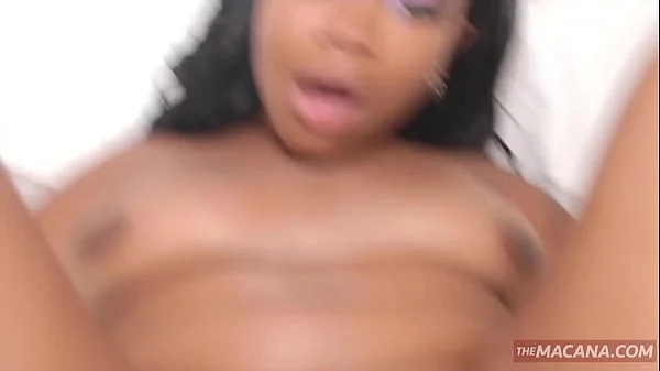 big butt black girl pussy gets filled by macana man big dick