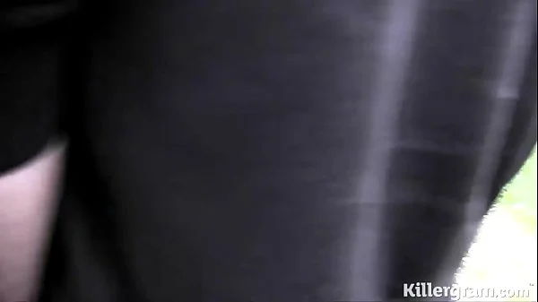 Milf Cindy Veron is a dogging cum slut sucking of older men in public