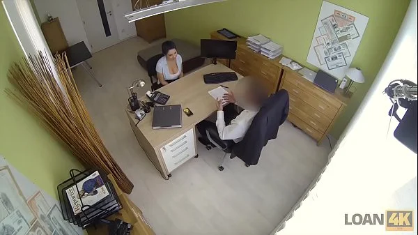 LOAN4K. Hottie is out of money so why she takes her clothes off