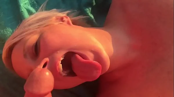 Hot Fuck at the Public Beach With Huge Cum Swallow