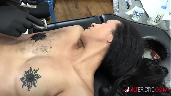 Latina Slut Sindy Ink Horny Tattoo Session