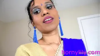 Indian MILF wants step son to sniff her dirty panty and fuck her ass