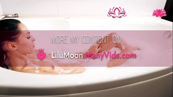 Massagist Fingering Horny Brunette's Pussy till Squirt - Lilu Moon