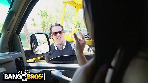 BANGBROS - Maya Bijou Fucks A Bunch Of Random Scrubs On Reverse Bang Bus!