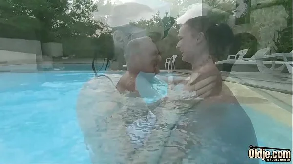 Petite russian pussy nice blowjob and hot fuck by fat old man