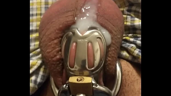Caged spontaneous orgasm