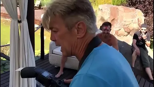 On the set of a porn movie