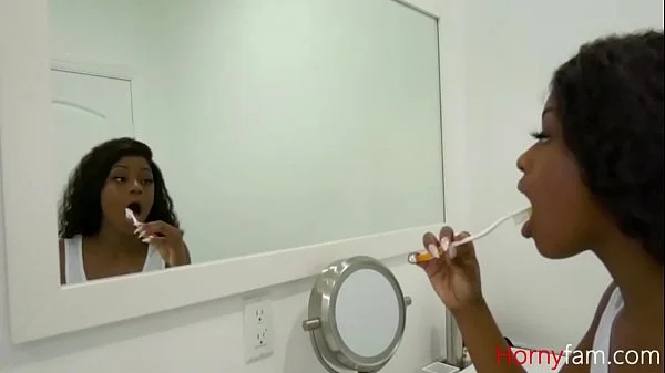 This BLACK stepDAD won't mind fucking his step Daughter