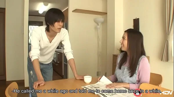 Japanese cougar, Mirei Yokoyama gives a balls deep blowjob, uncensored