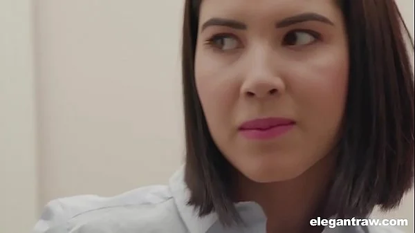 Beautiful teen babe has her tight pussy smashed hardcore