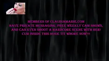 Joclyn Stone & Rebecca Love Working Claudia Marie's Huge Teats