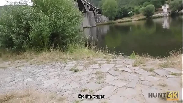 HUNT4K. Public sex for money helps cuckold return his money back