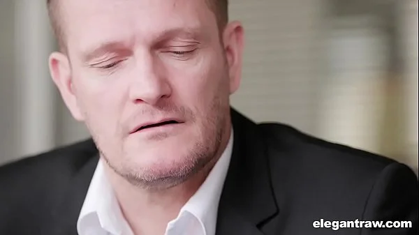 Business Woman Swallows While Working