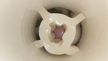 Moaning and cumming Inside fleshlight