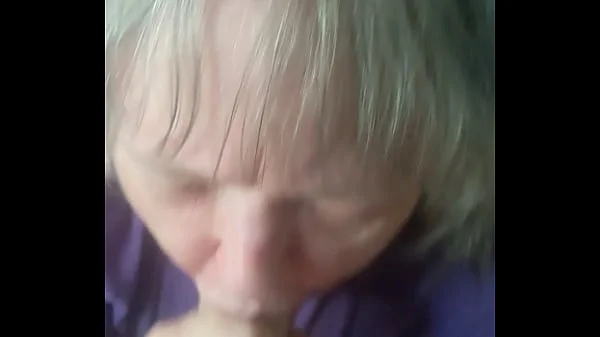 Granny loving that cock.