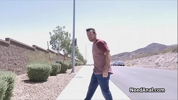 From tail butt plug to big cock in ass