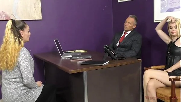 Bitchy Secretary Turns the Boss into Her Slave - Kennedy Kressler