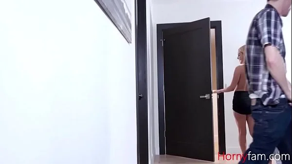 Really fond of stepmom's tits