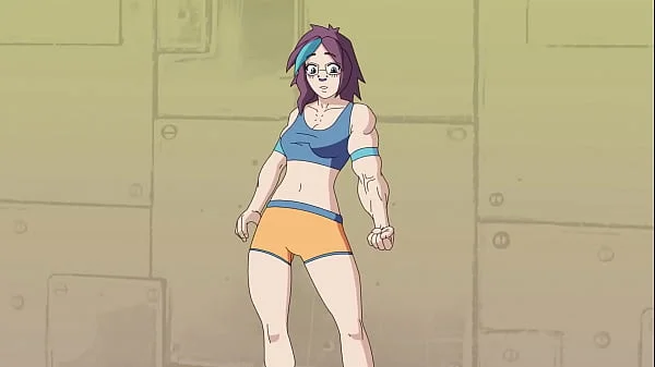 Nerdy girl muscle expansion