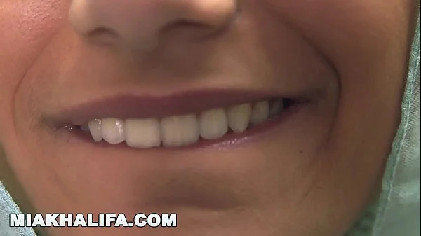 MIA KHALFIA - Arab Goddess Strips Naked In A Library Just For You