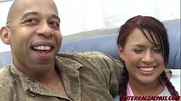 Blackzilla Drills the Tight Teen Snatch of Eva Angelina