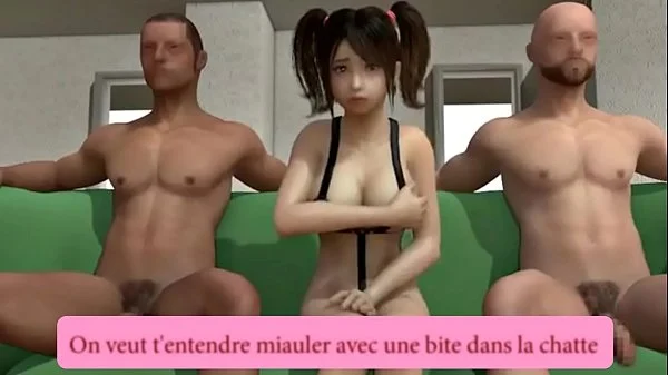 Teen auditionning for a bunch of older guys. Having rough sex with 2 guys