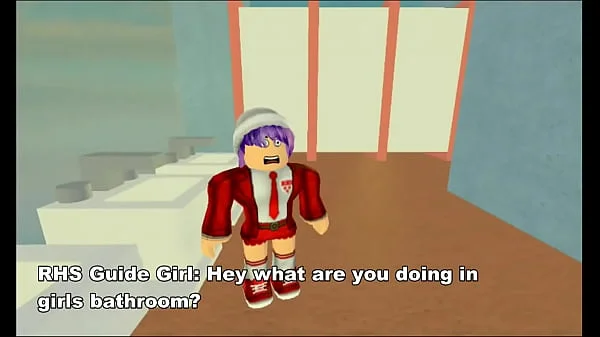 Roblox h. Guide Girl being fuck at inside of girls bathroom.