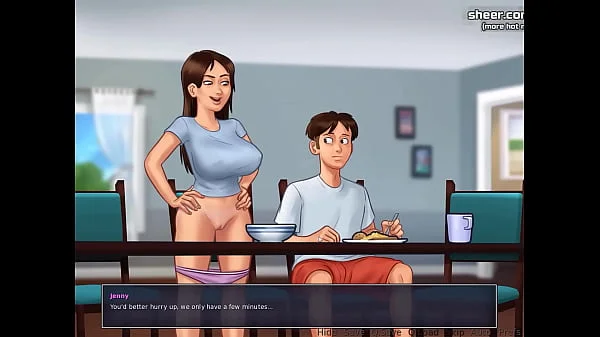 Waking up stepsister and cumming inside her fantastic and hot pussy l My sexiest gameplay moments l Summertime Saga[v0185] l Part 24