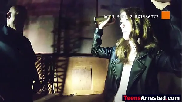 Police chief's teen rough by cop for vandalism