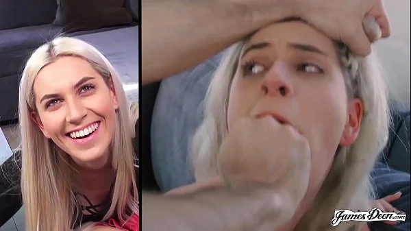 YOUNG SIMS LOVER GETS HER PUSSY FUCKED HARD AND FILLED WITH CUM - Featuring: Niki Snow / James Deen