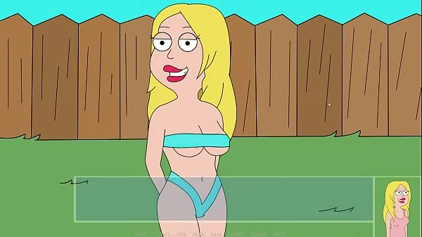 Francine Smith Sunbathing Nude. American