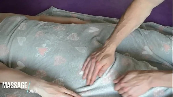 Amateur Romantic Massage - European Babe under hairy Blanket