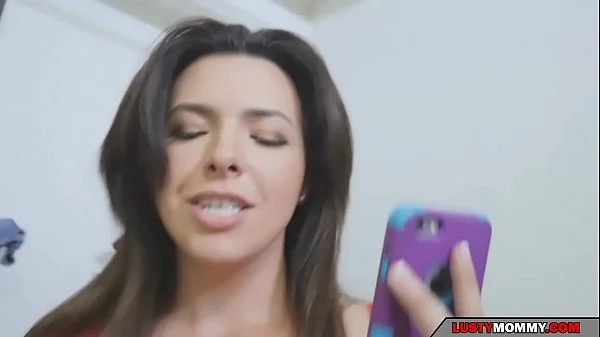 Stepson, what are you doing with my panties?