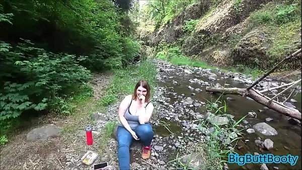Hiking Couple Caught In An Off Trail Fuck