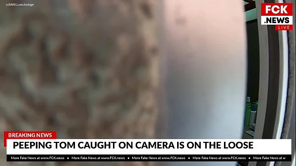 FCK News - Creepy Home Intruder Caught On Camera