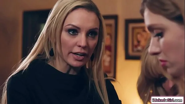 Milf licks stepsis and stepdaughter