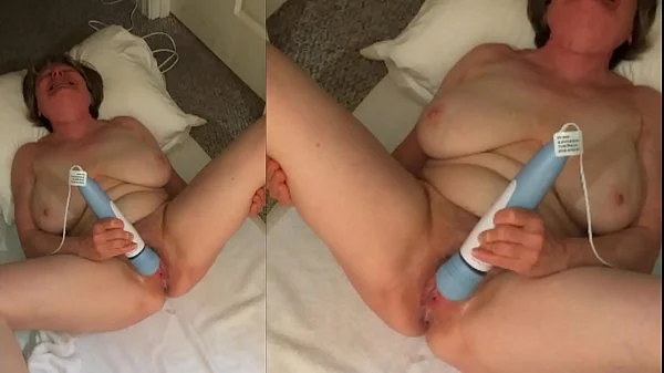 Intense wet orgasmic GILF loses control