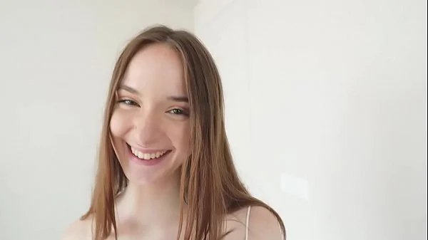 Cute Brunette Stepsis (Hazel Moore) Jerks Off Her Big Dick Stepbro