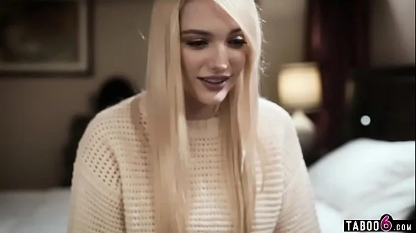 Crazy teen begs stepdad to fill her with seed