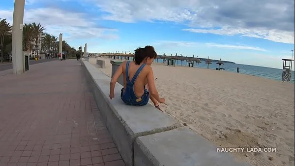 Free boobs. Topless in public