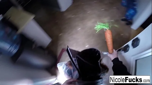 Hot Hunter Nicole Aniston captures a Minotaur and Milks his balls dr