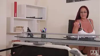 Busty British milf Emma Butt fucks masseuse with her huge knockers and juicy pussy